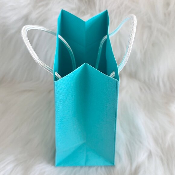 TIFFANY&CO. SMALL GIFT BAG BRAND NEW WITH MESSAGE CARD AND ENVELOPE - Picture 4 of 6